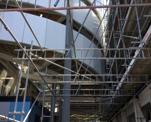 Commercial Scaffolding Christchurch Canterbury and Otago. Erect Scaffolding Ltd.