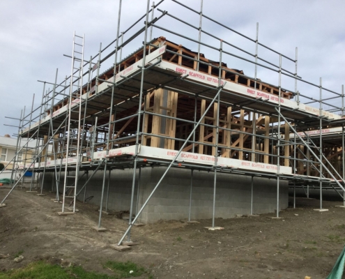 Roof Edge Protection Scaffolding Christchurch Canterbury and Otago