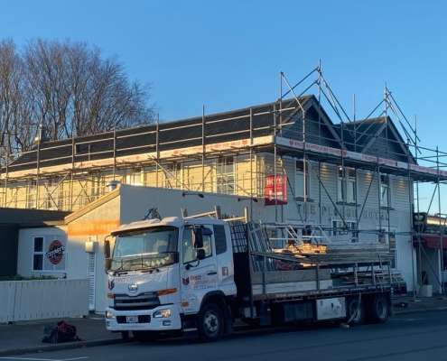 Roof Edge Protection Scaffolding Christchurch Canterbury and Otago